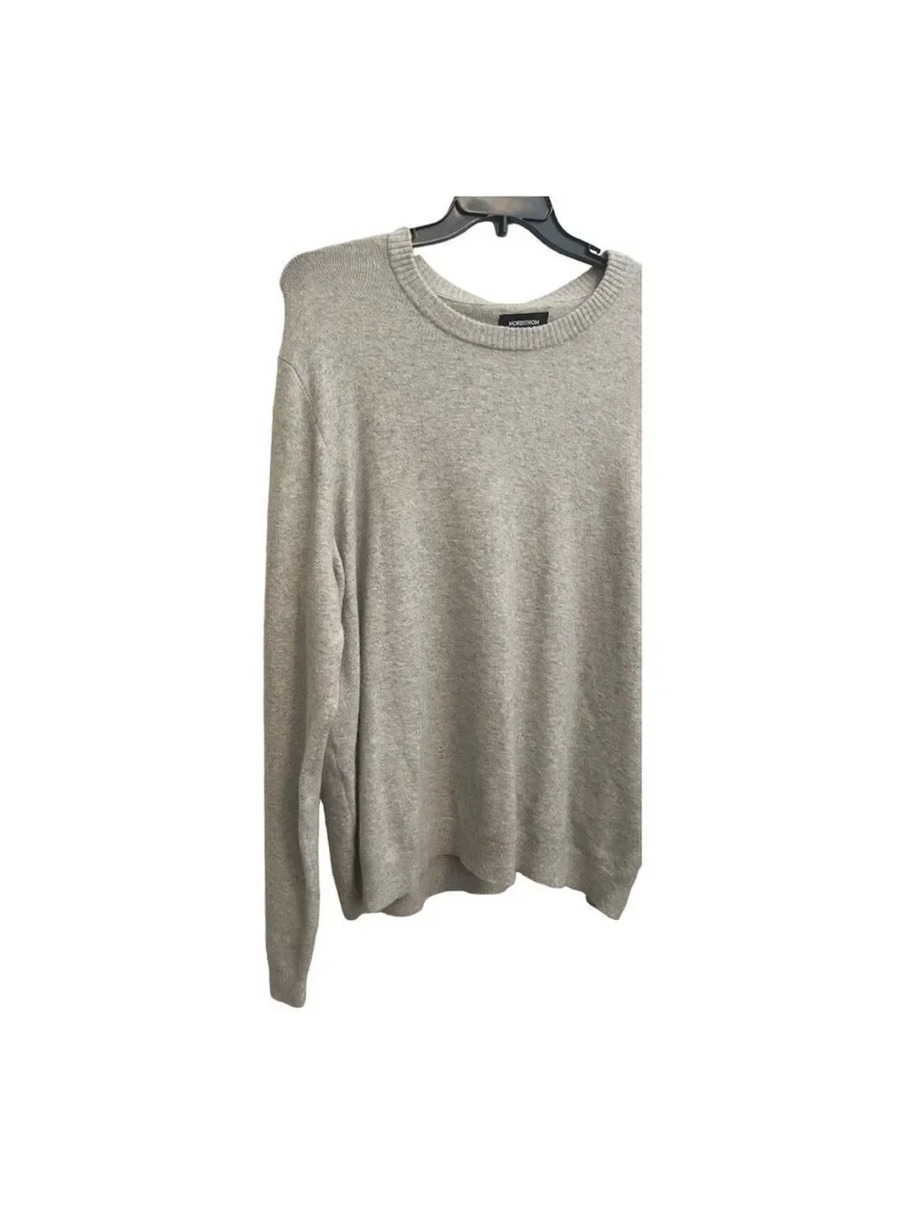 𝅺nordstrom Mens gray crewneck sweater